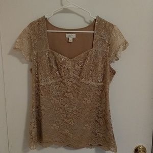 Ann Taylor Loft Lace Top